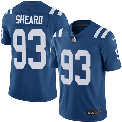 Indianapolis Colts #93 Limited Jabaal Sheard Royal Blue Nike NFL Home Youth Vapor Untouchable jerseys->indianapolis colts->NFL Jersey